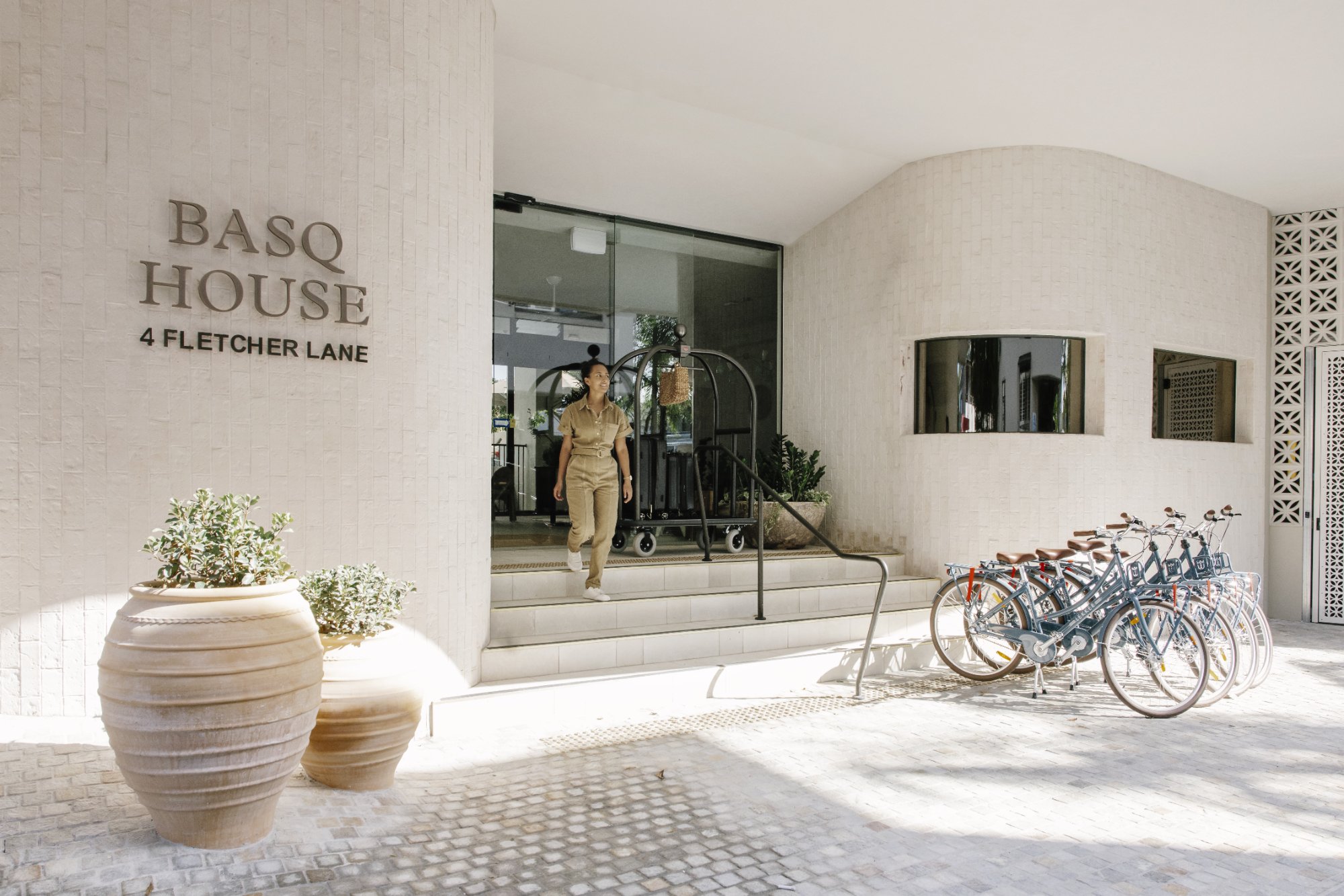 Basq House, Byron Bay — Entrance