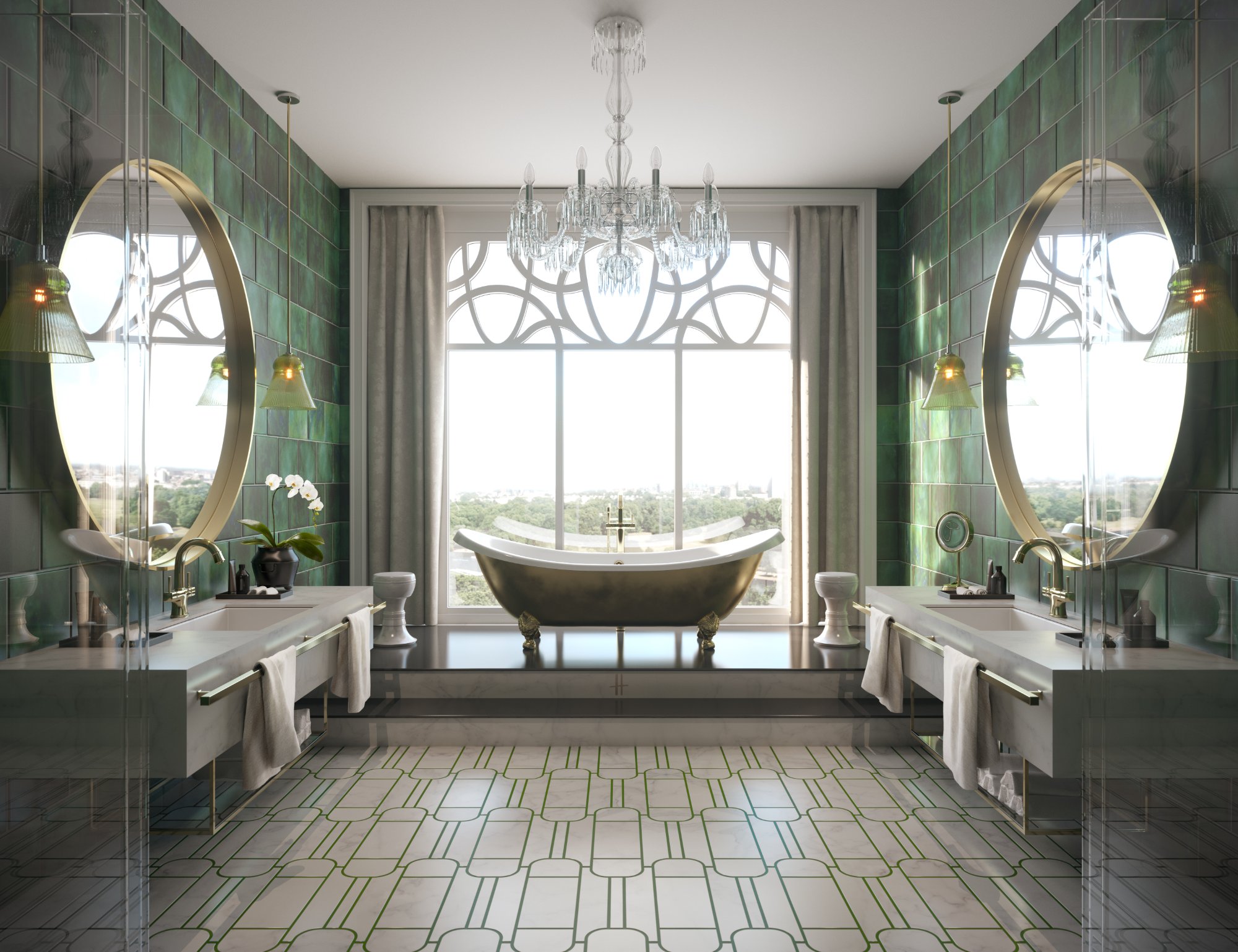 Harrods Hotel, London — Bathroom